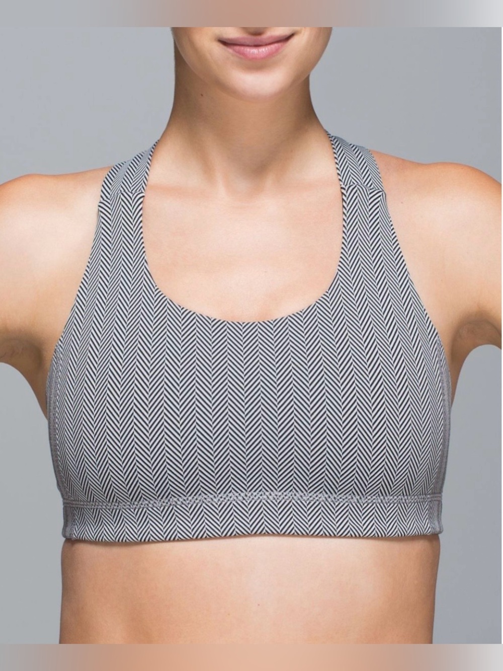 Lululemon Women’s All Sport Bra Black/Silver Size 10